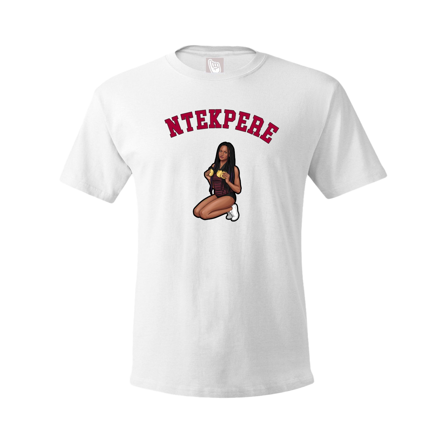 Youth Tee — Shirsey Arch in White