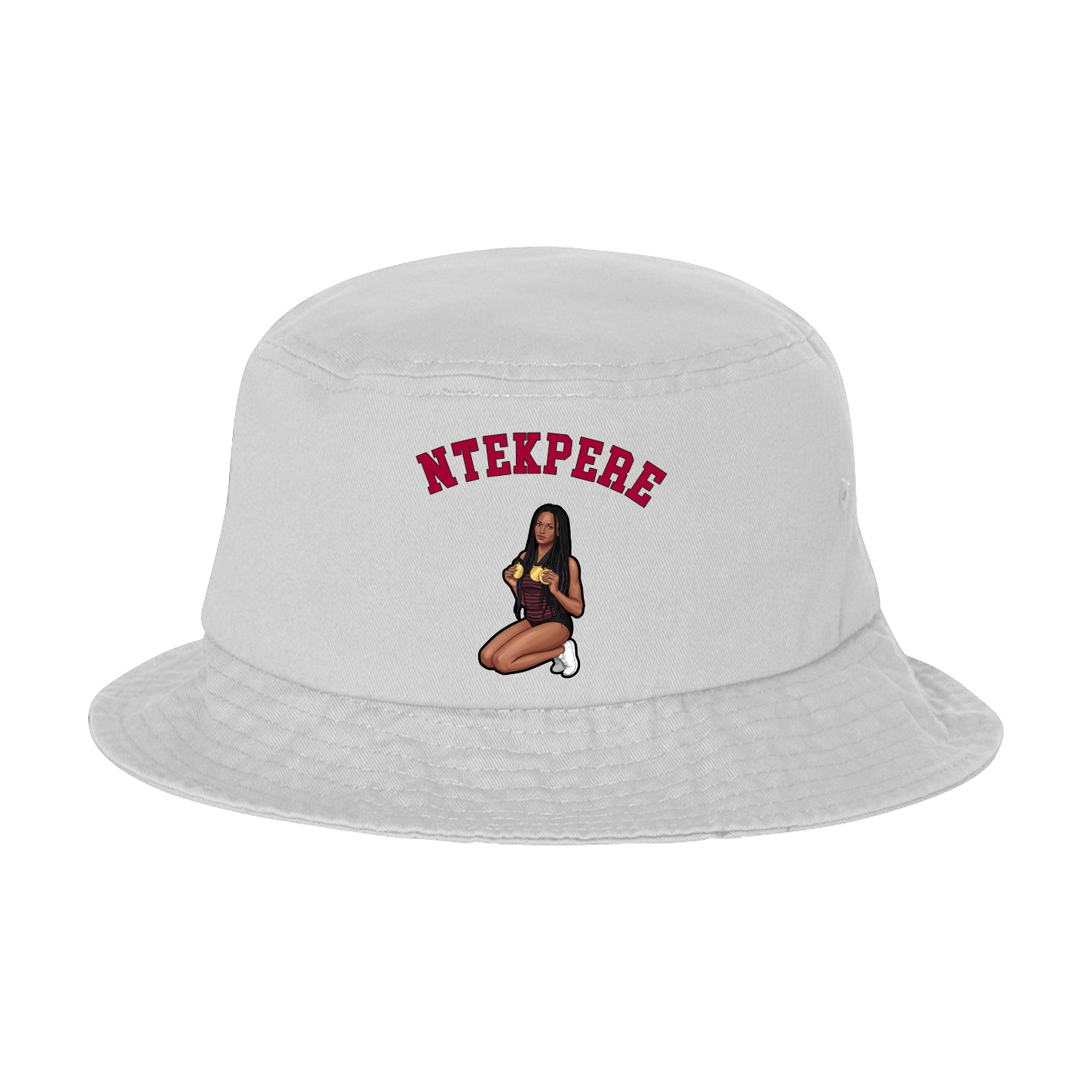 Bucket Cap — Shirsey Arch in White