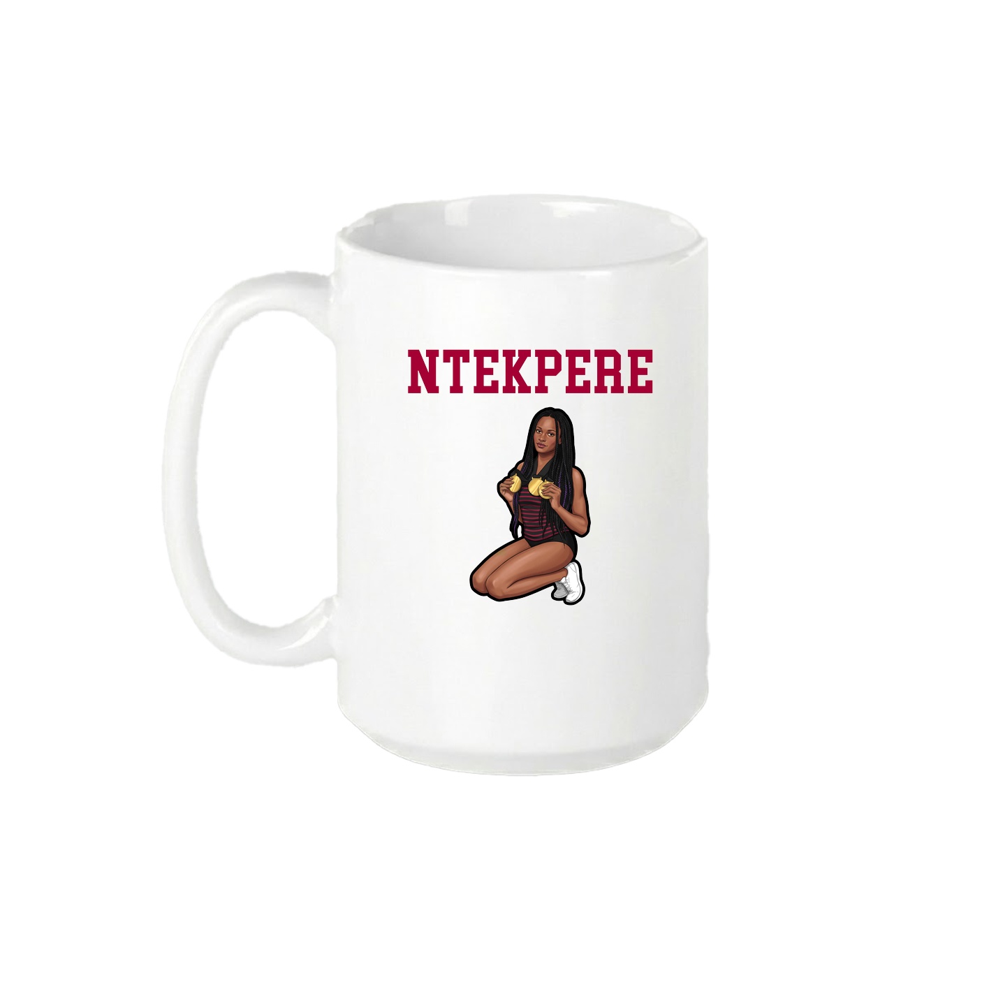 15oz Coffee Mug — Shirsey in White