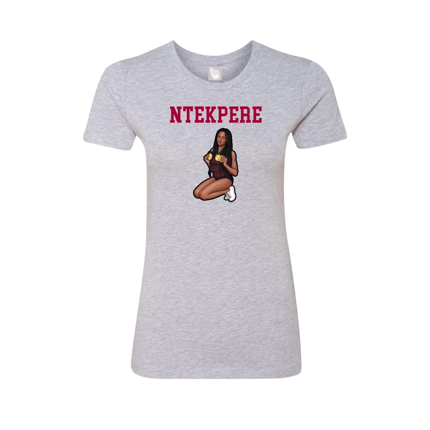 Womens Tee — Shirsey in Grey