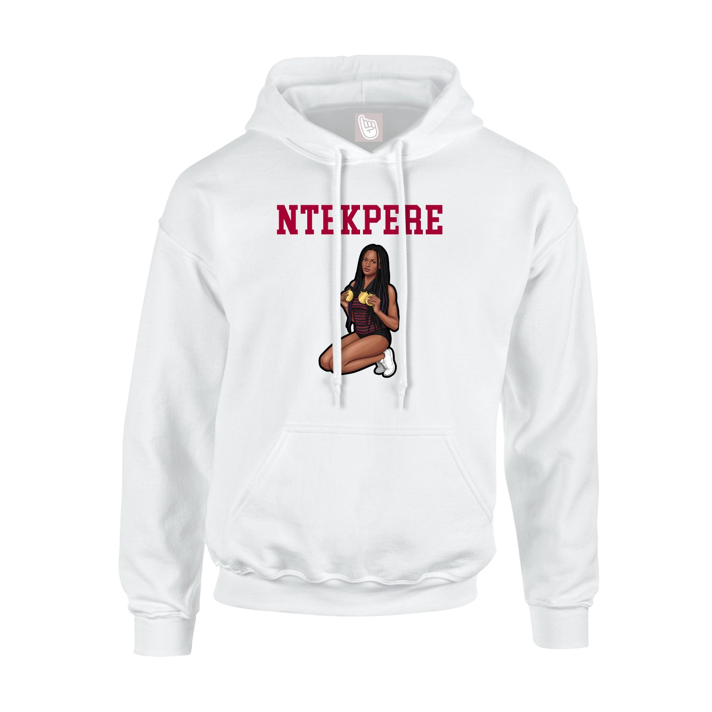 Youth Hoodie — Shirsey in White