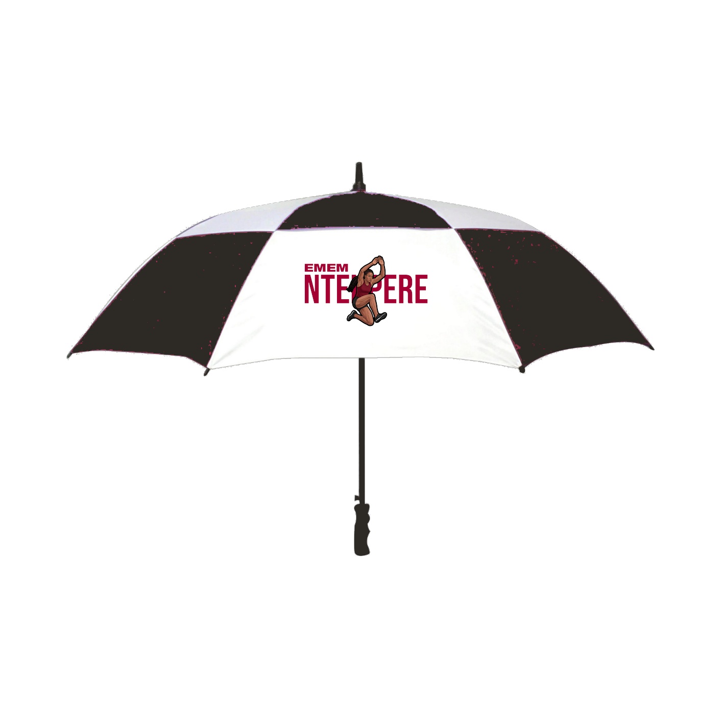 Golf Umbrella — Player Name in Black