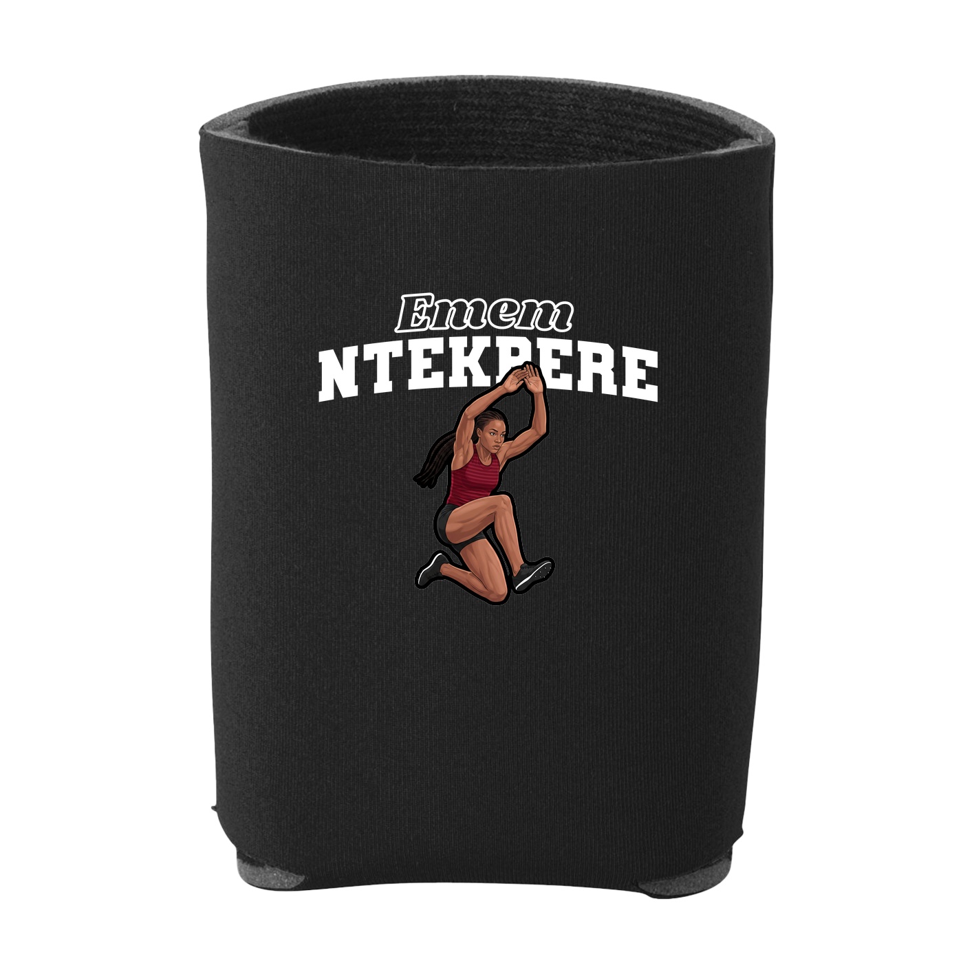 Can Holder — Name Arch in Black