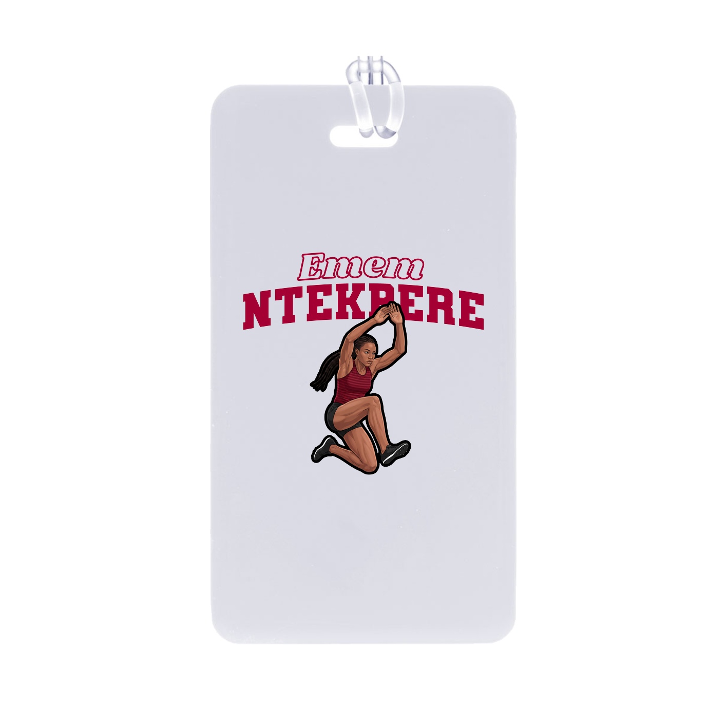 Bag Tag — Name Arch in Classic
