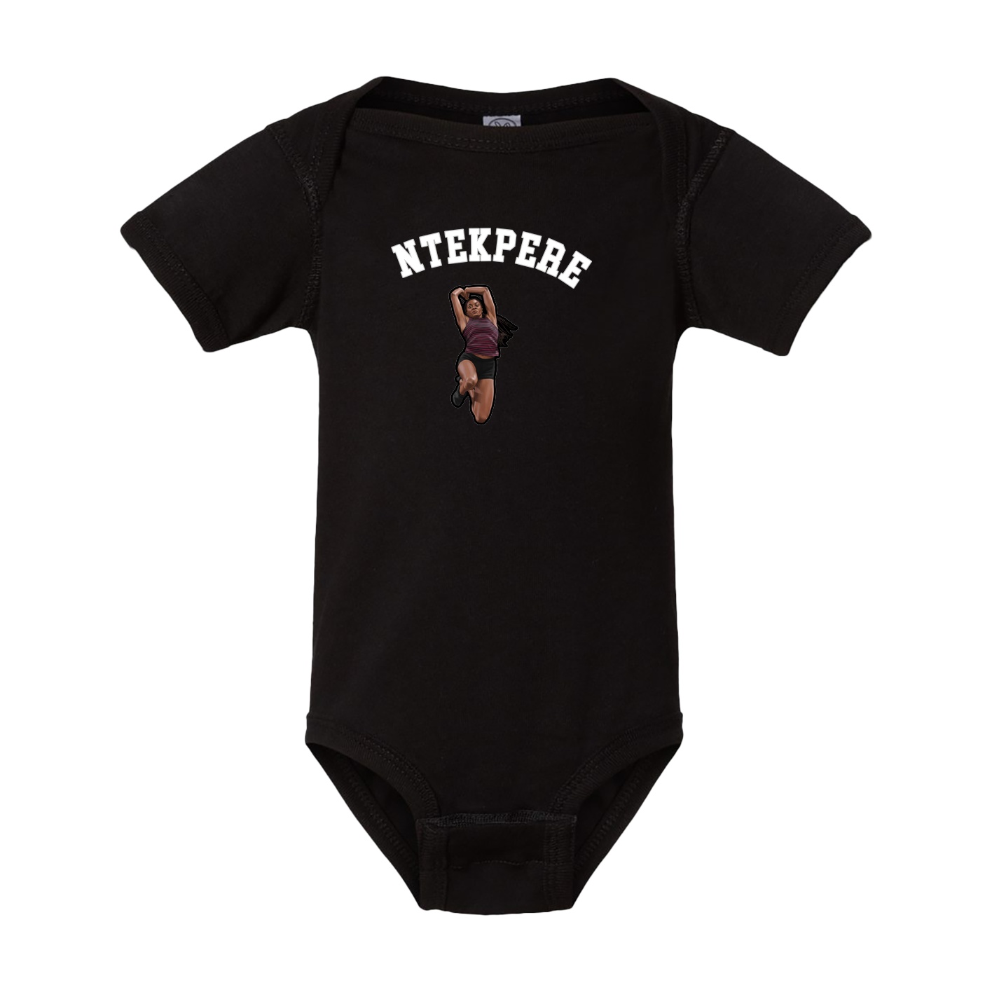 Baby Onesie — Shirsey Arch in Black