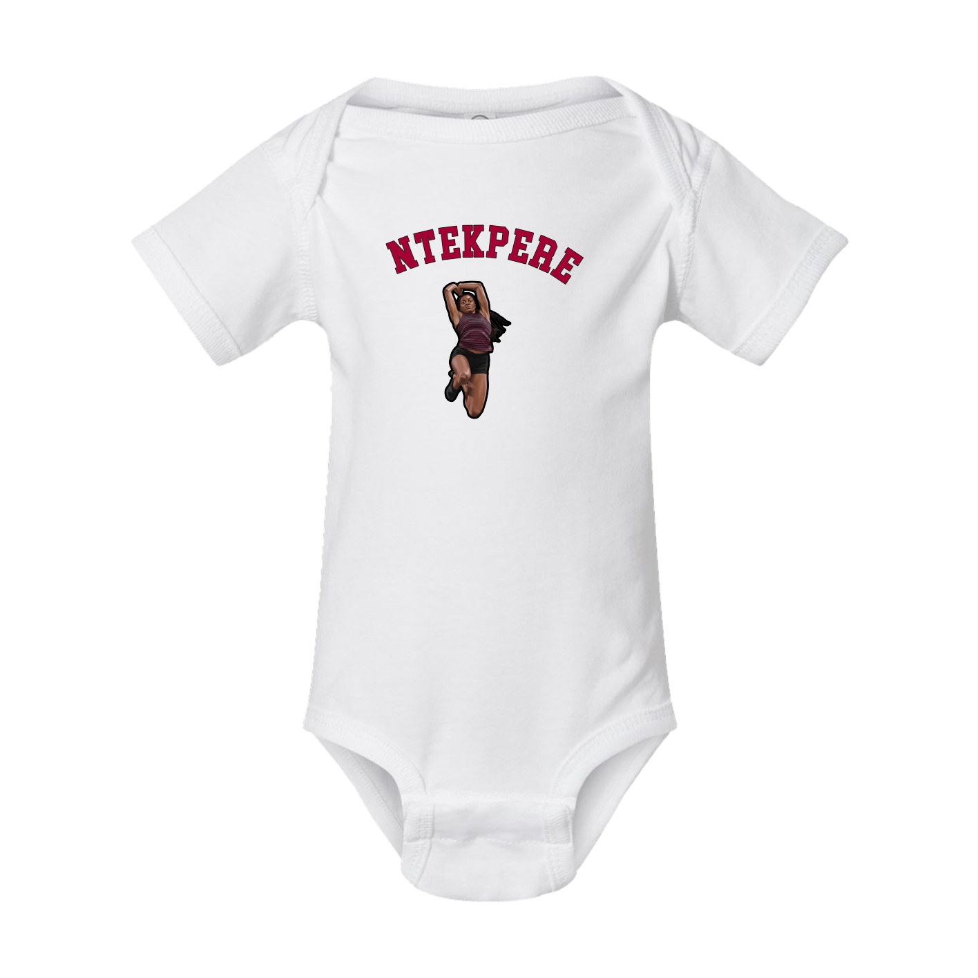 Baby Onesie — Shirsey Arch in White