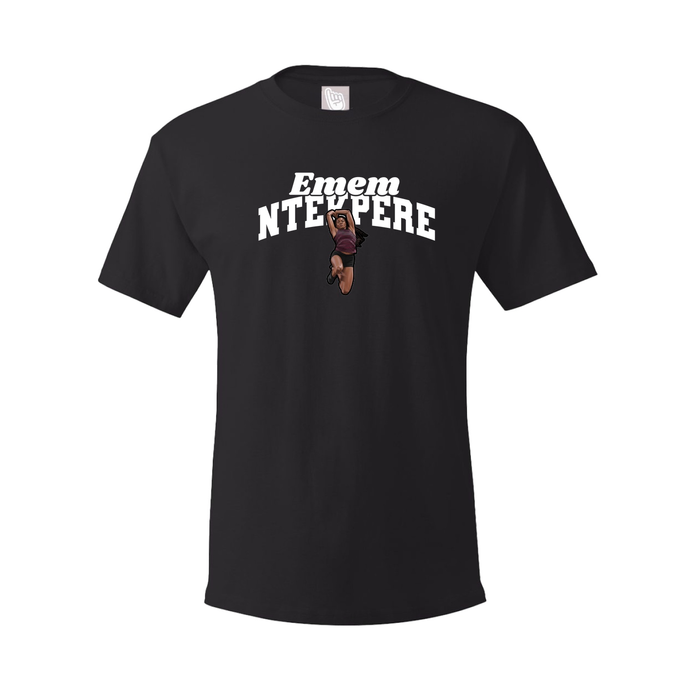 Tee — Signature Arch in Black