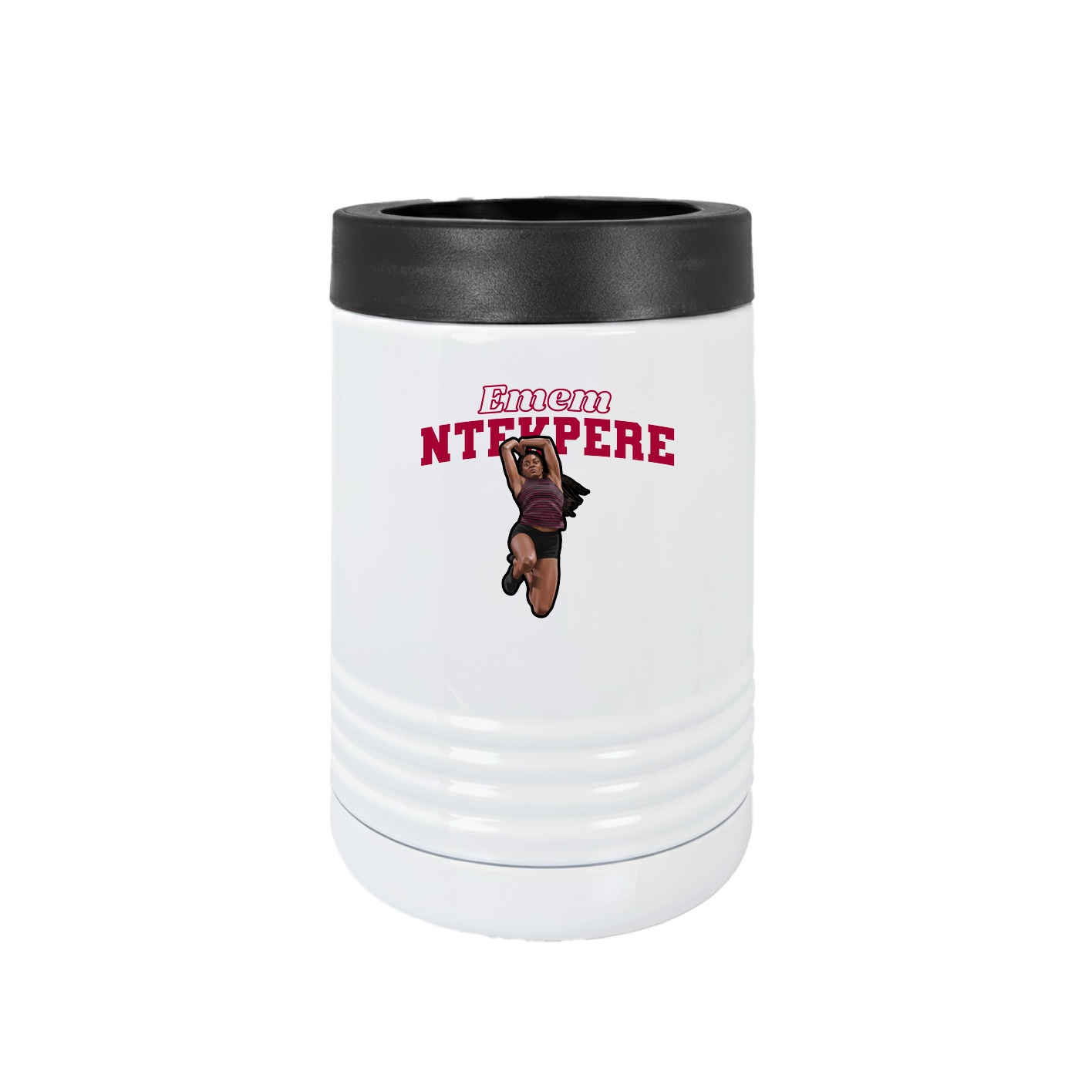 Beverage Holder — Name Arch in White