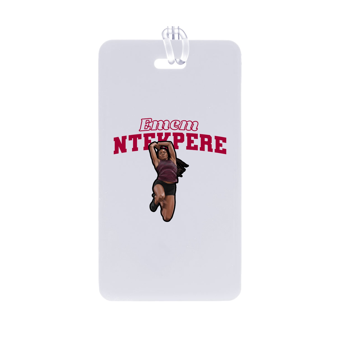 Bag Tag — Name Arch in Classic