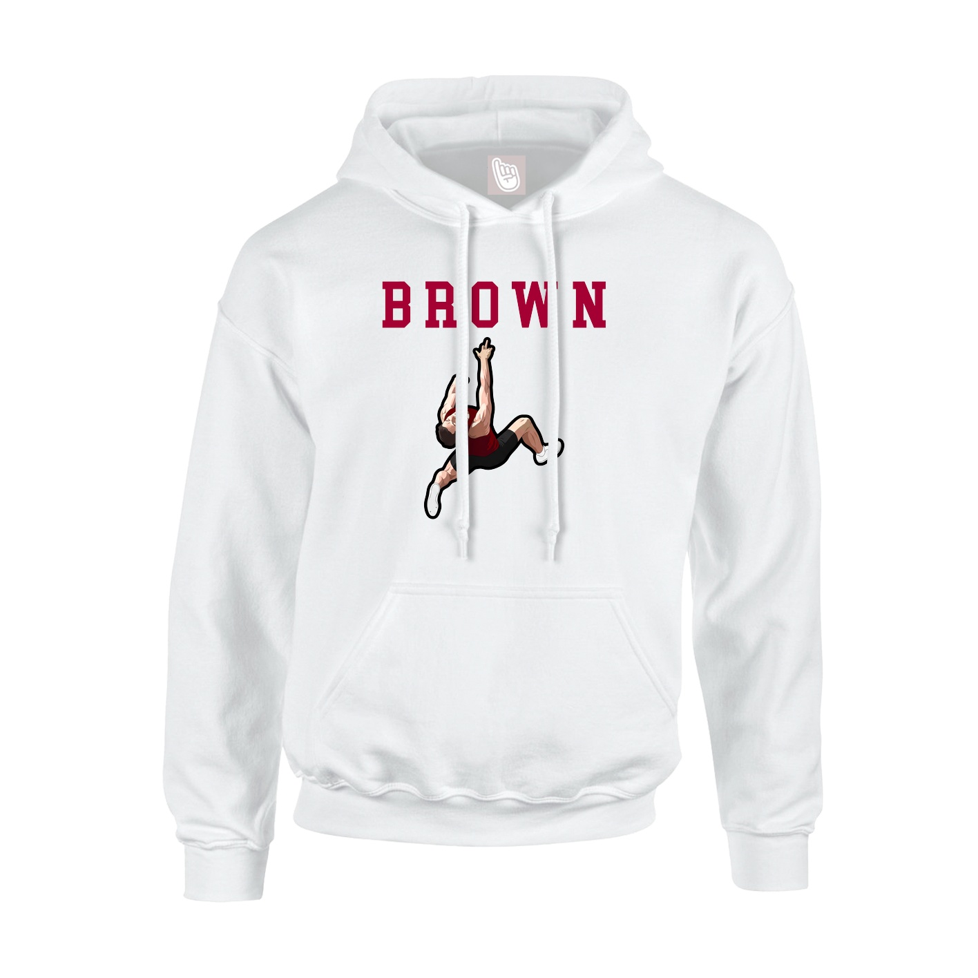 Hoodie — Shirsey in White