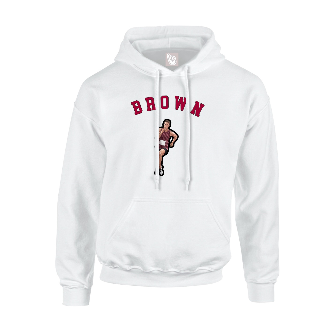 Youth Hoodie — Shirsey Arch in White