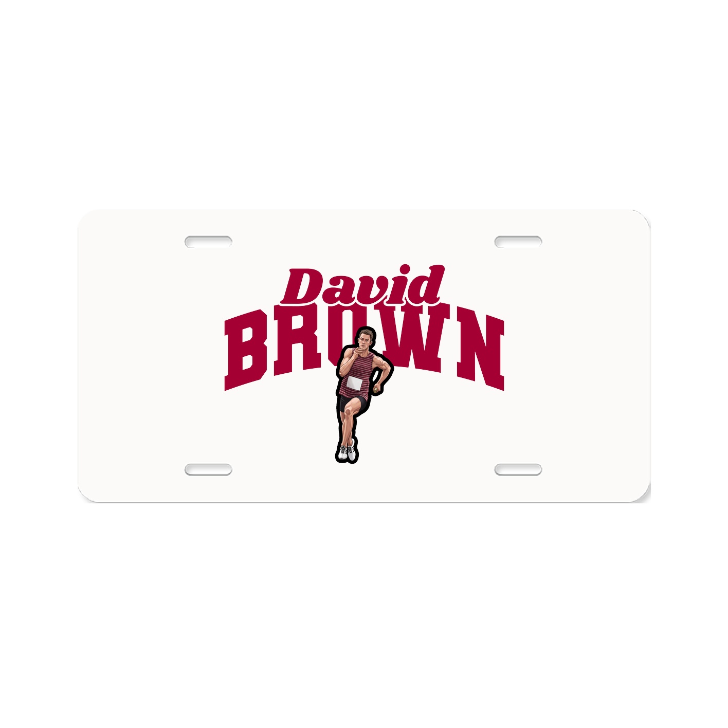 License Plate — Signature Arch in Classic