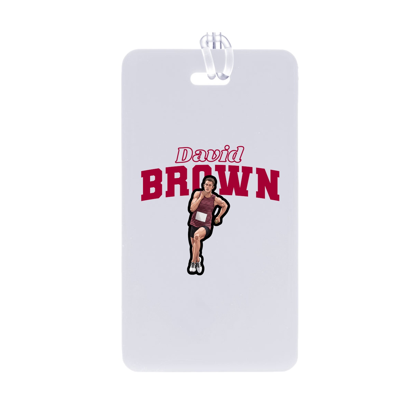 Bag Tag — Name Arch in Classic