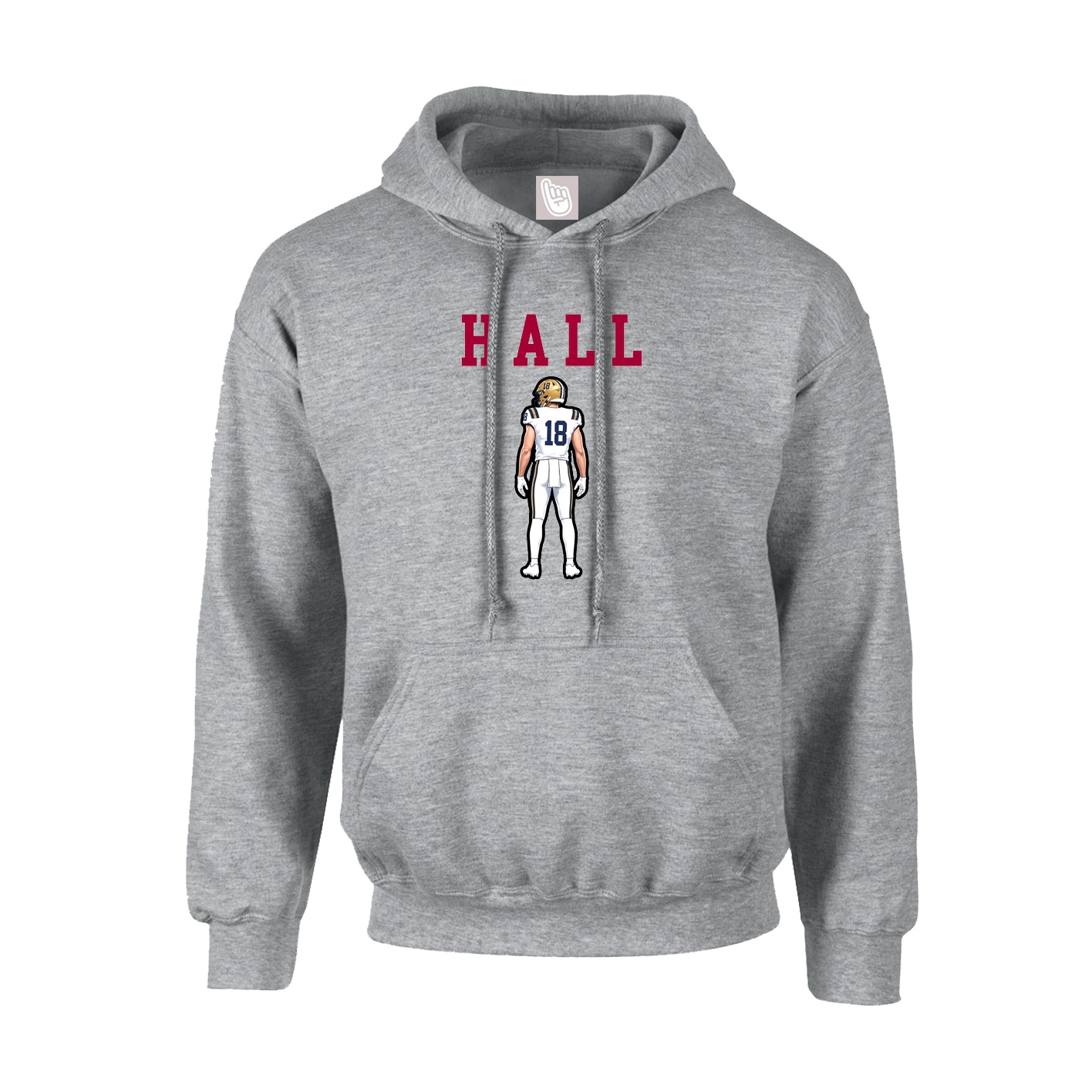 Hoodie — Shirsey in Grey