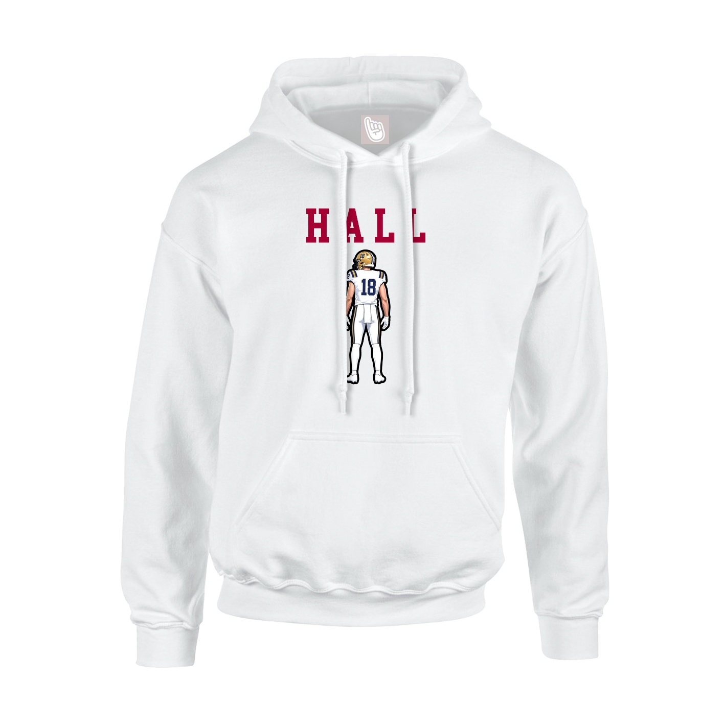 Youth Hoodie — Shirsey in White
