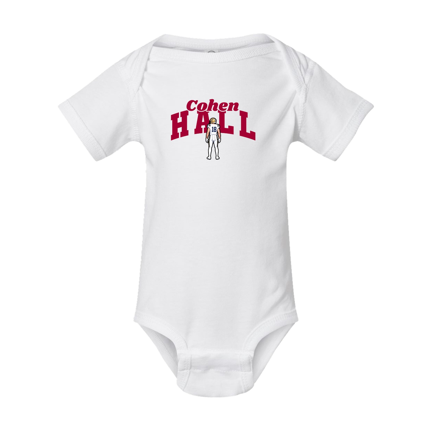 Baby Onesie — Signature Arch in White