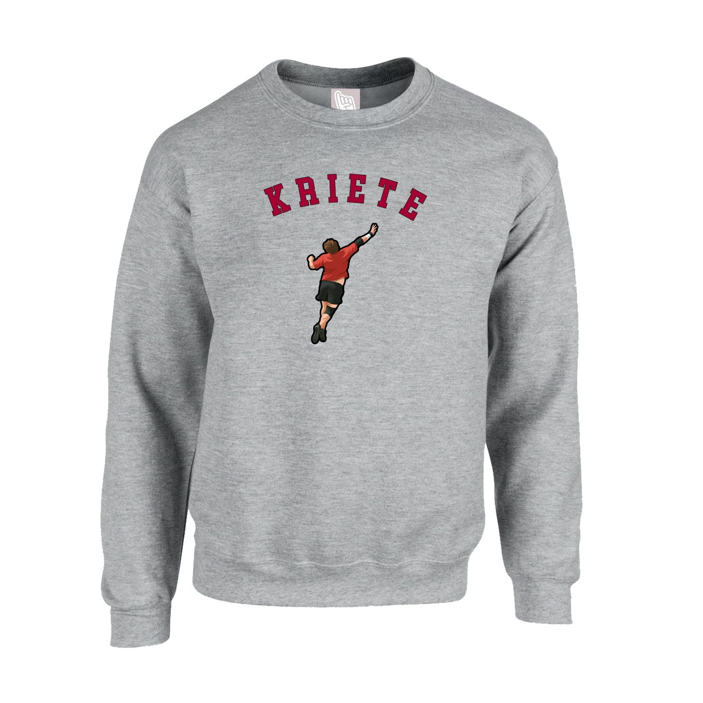 Fleece Crew — Shirsey Arch in Grey
