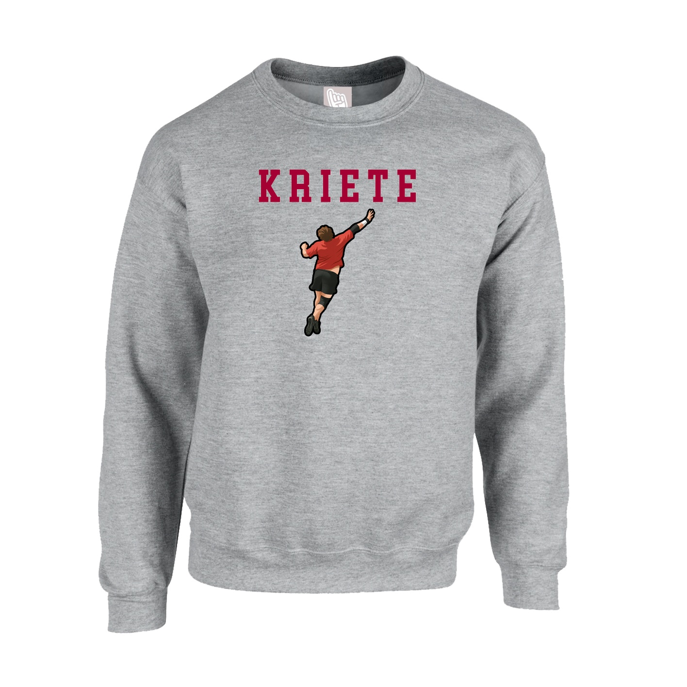 Fleece Crew — Shirsey in Grey