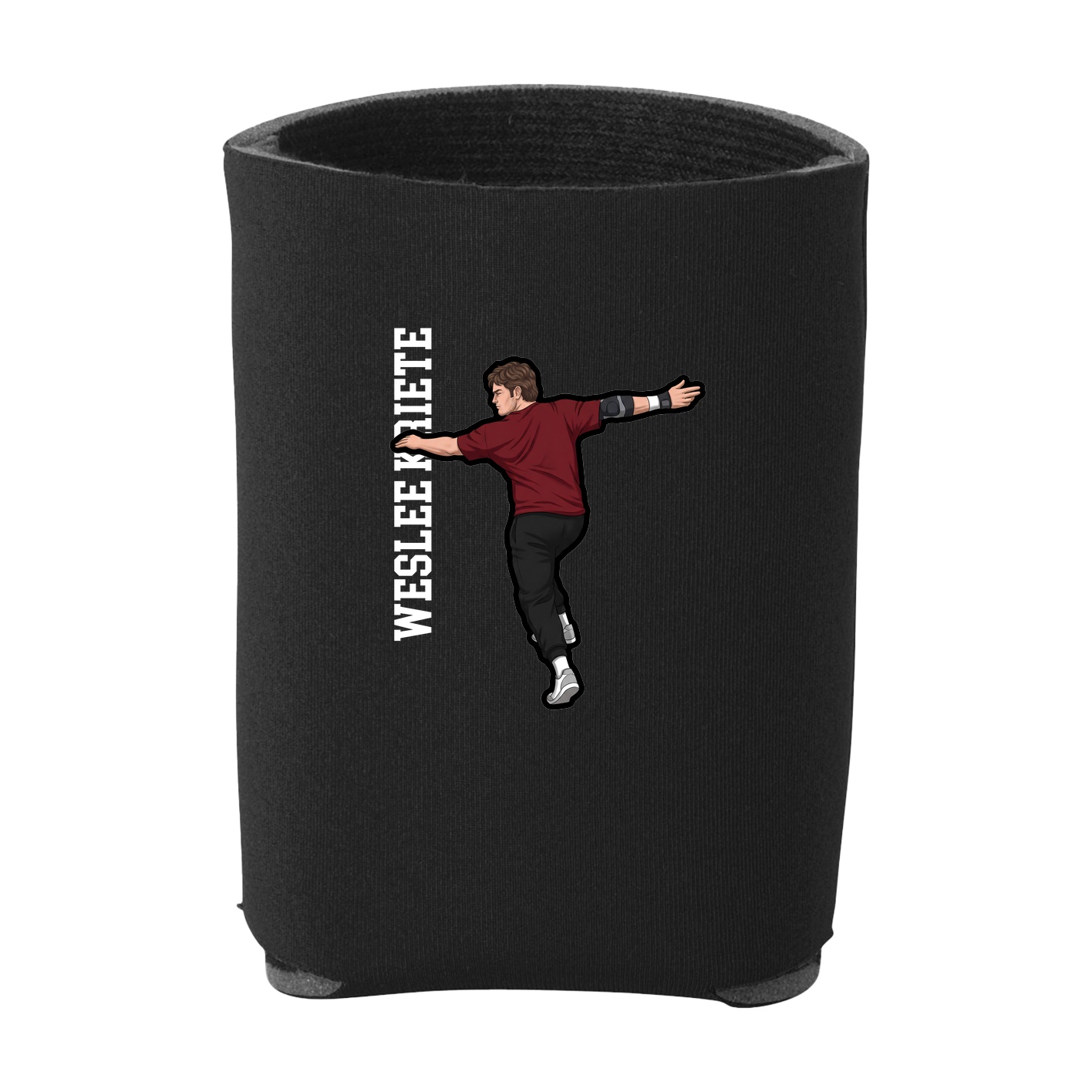 Can Holder — Name Vertical in Black