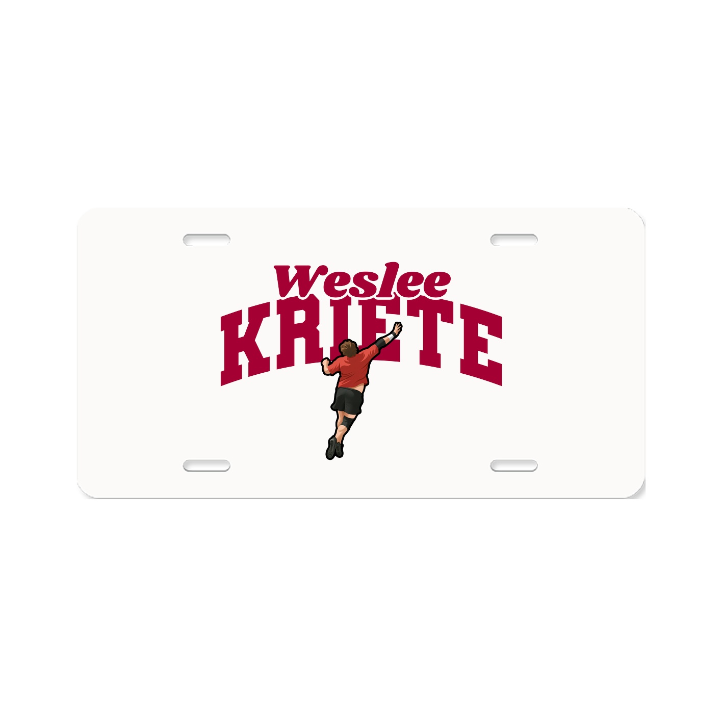 License Plate — Signature Arch in Classic