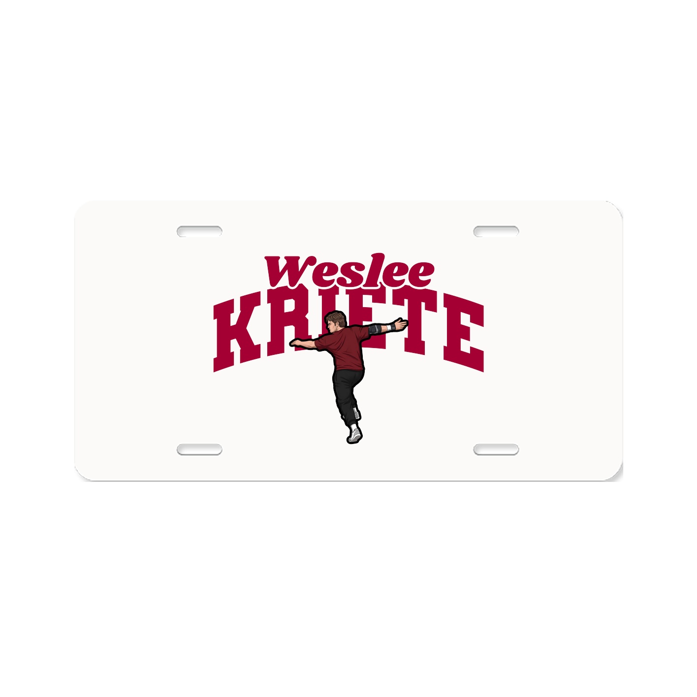 License Plate — Signature Arch in Classic