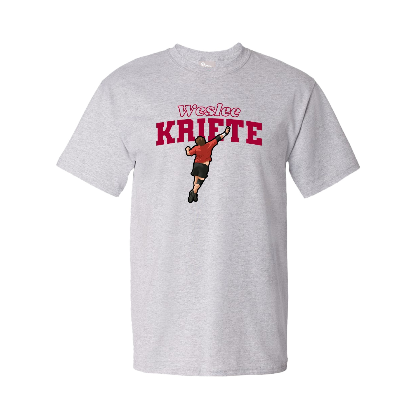 Tee — Name Arch in Grey