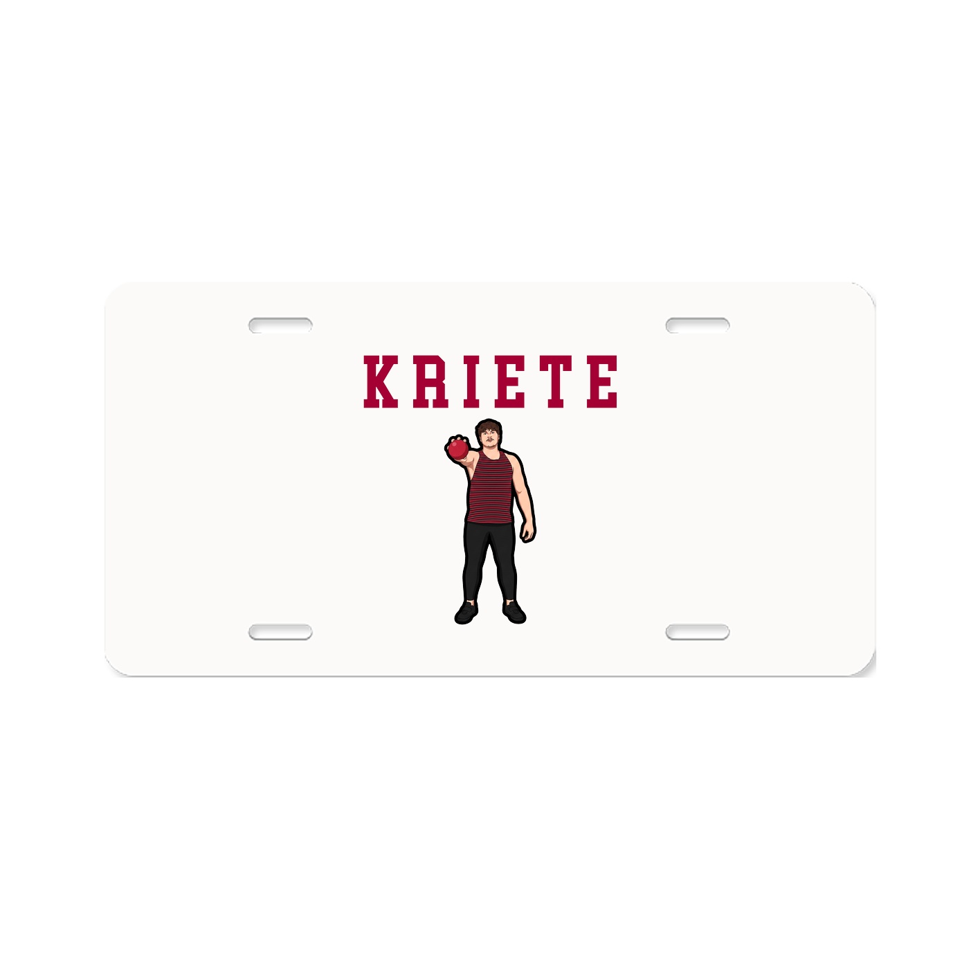 License Plate — Shirsey in Classic
