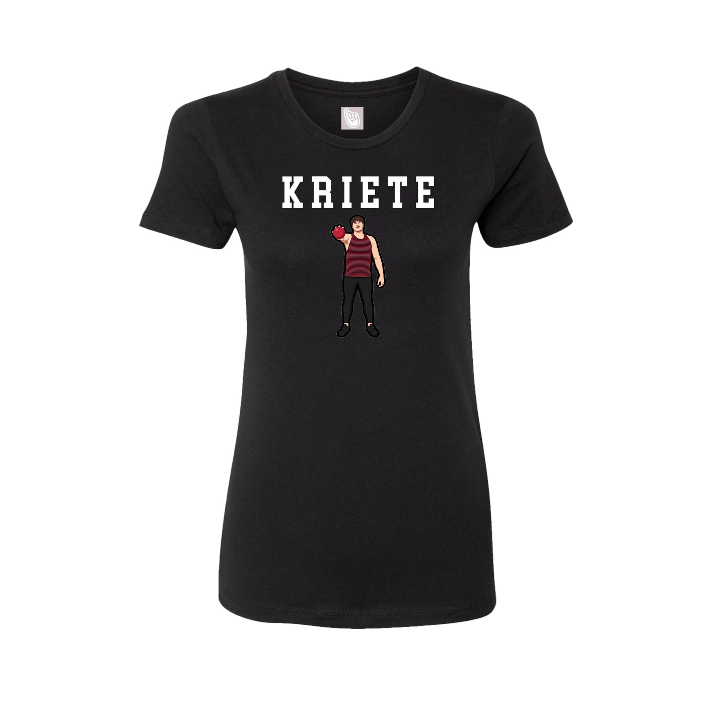 Fitted Women's Tee — Shirsey in Black