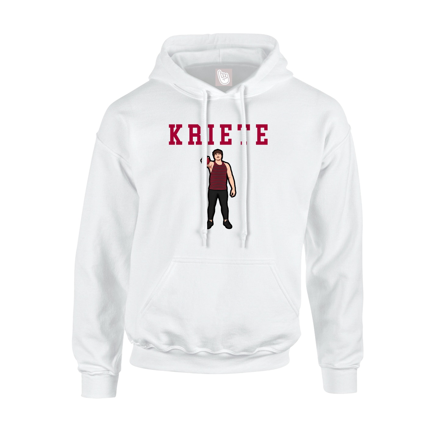 Youth Hoodie — Shirsey in White