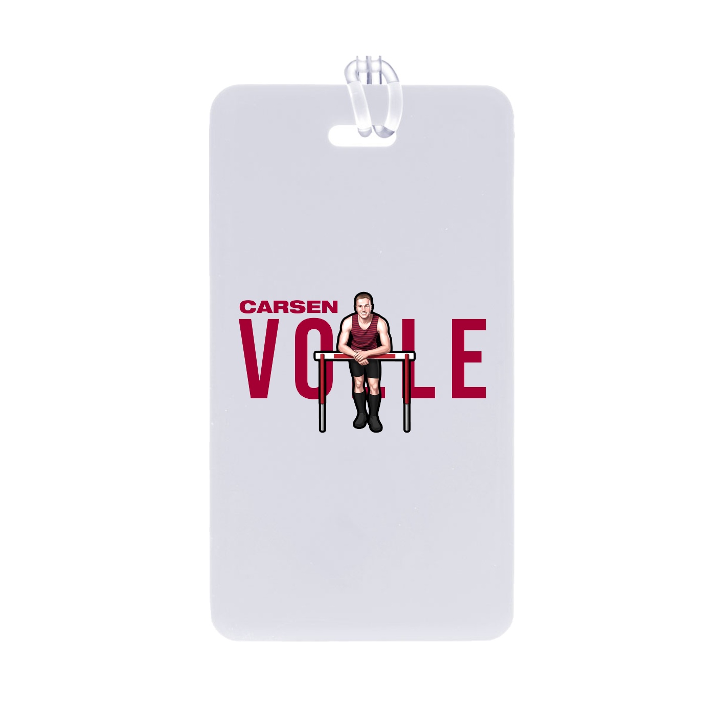 Bag Tag — Player Name in Classic