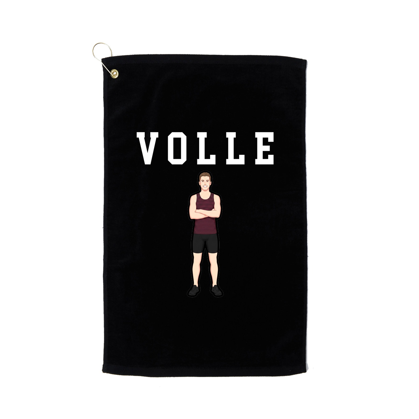 Golf Towel — Shirsey in Black