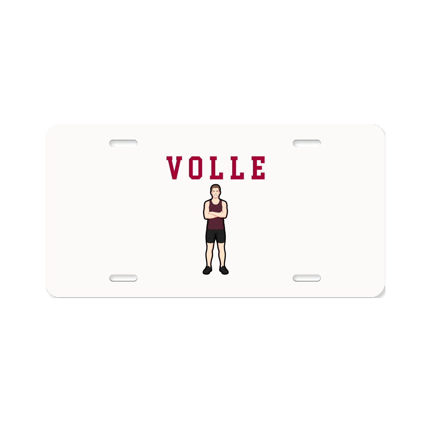 License Plate — Shirsey in Classic