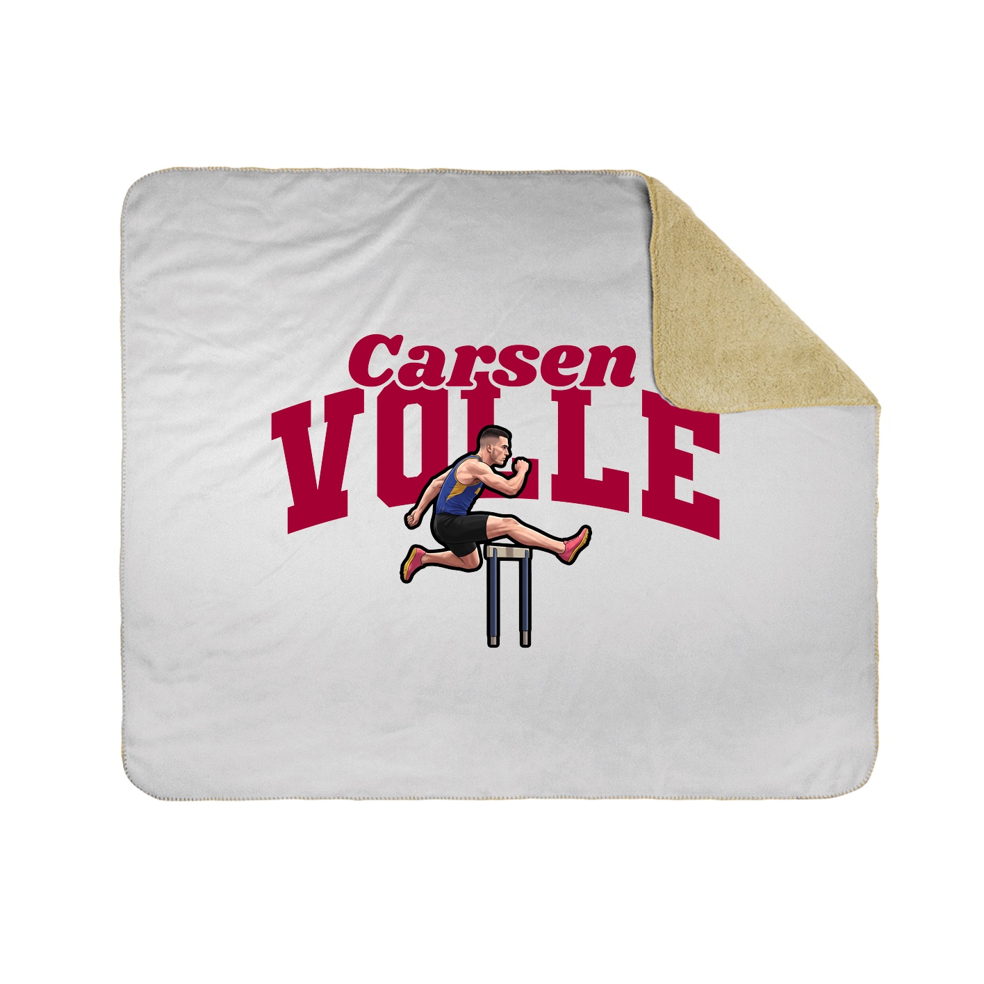 Throw Blanket — Signature Arch in White