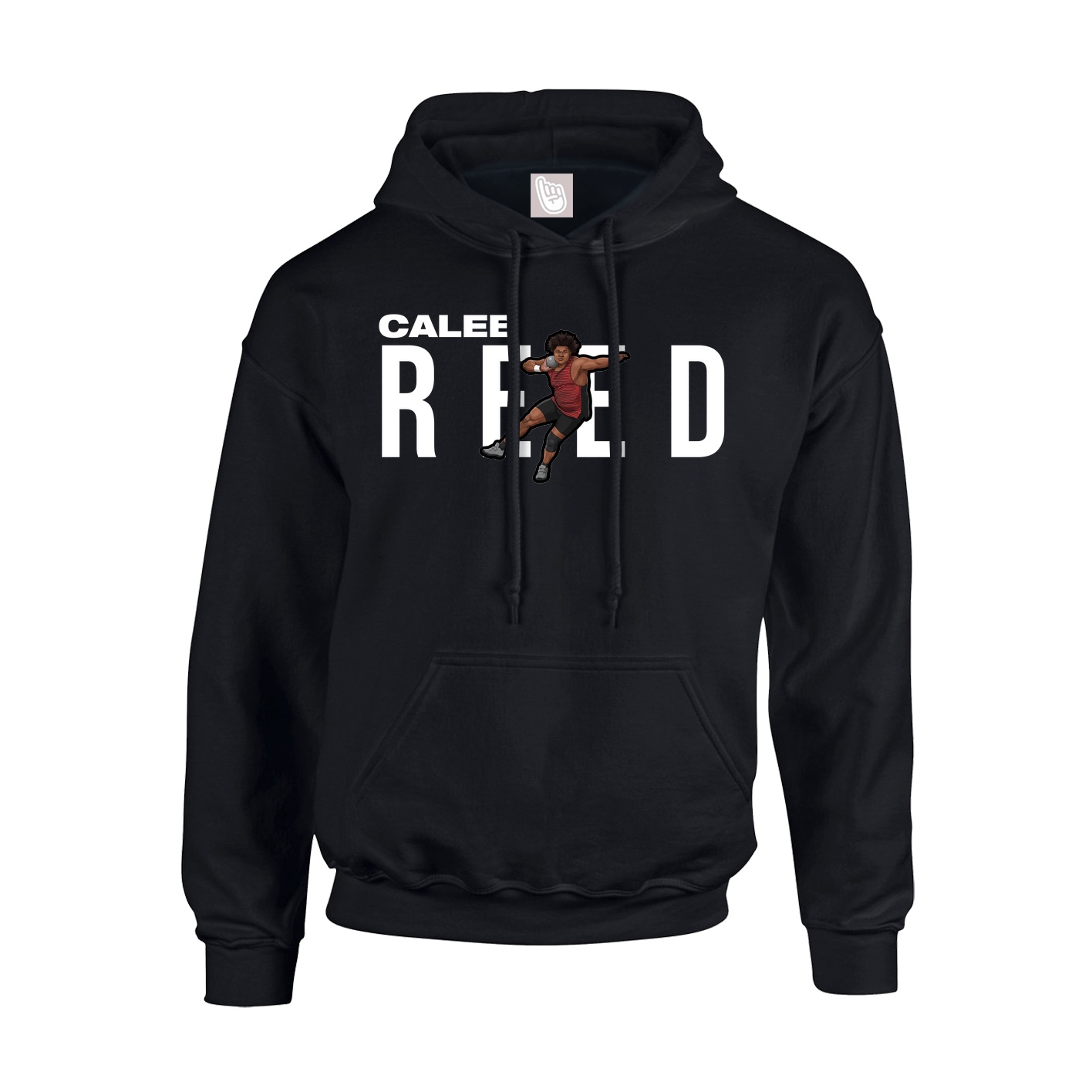 Youth Hoodie — Player Name in Black