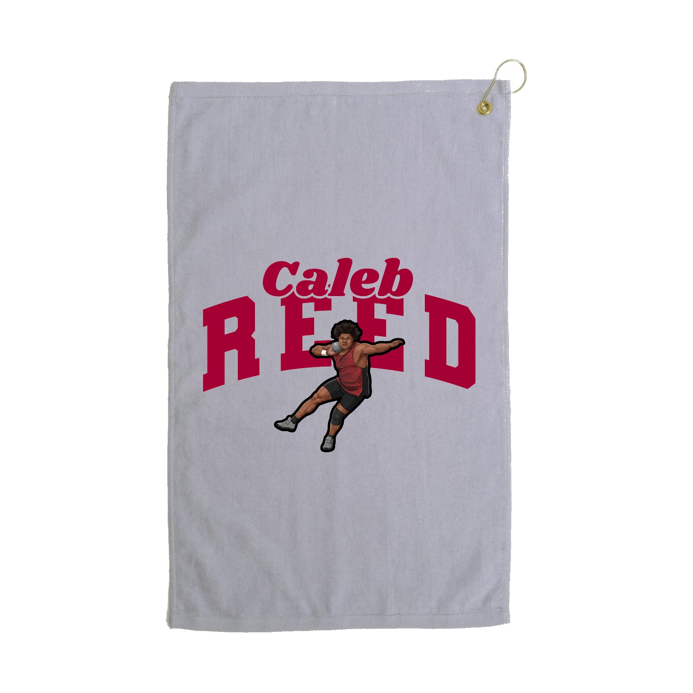 Golf Towel — Signature Arch in Grey