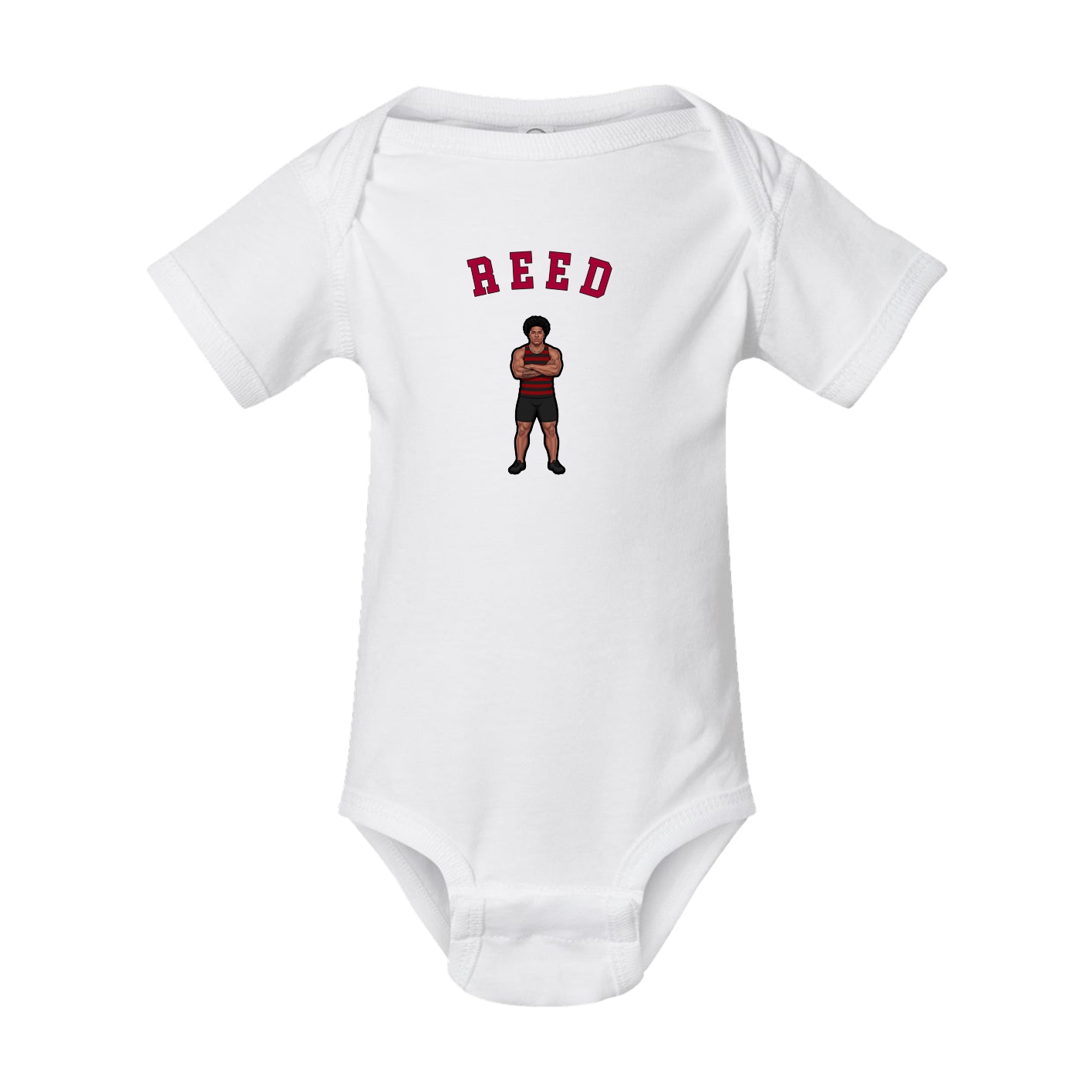 Baby Onesie — Shirsey Arch in White