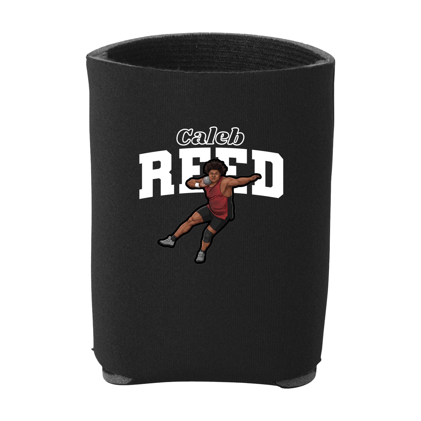 Can Holder — Name Arch in Black