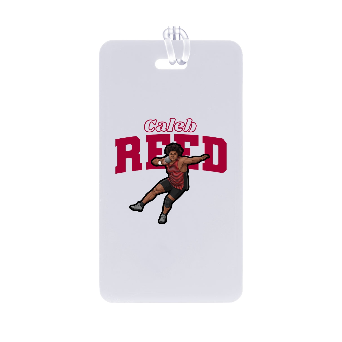 Bag Tag — Name Arch in Classic