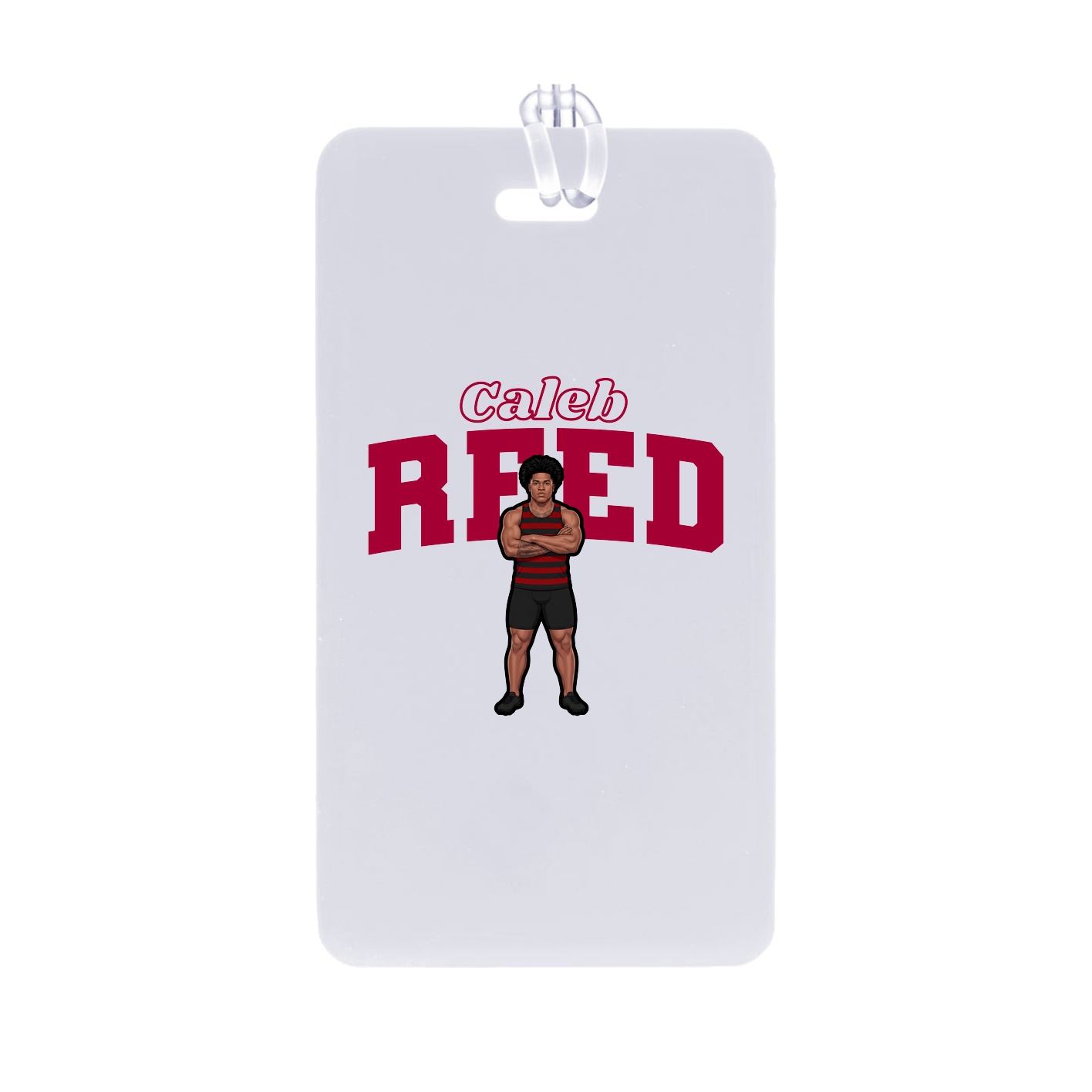 Bag Tag — Name Arch in Classic