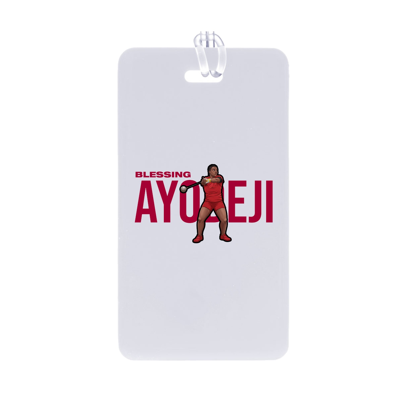 Bag Tag — Player Name in Classic