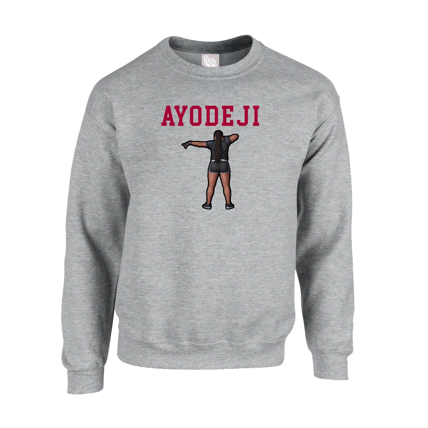 Fleece Crew — Shirsey in Grey