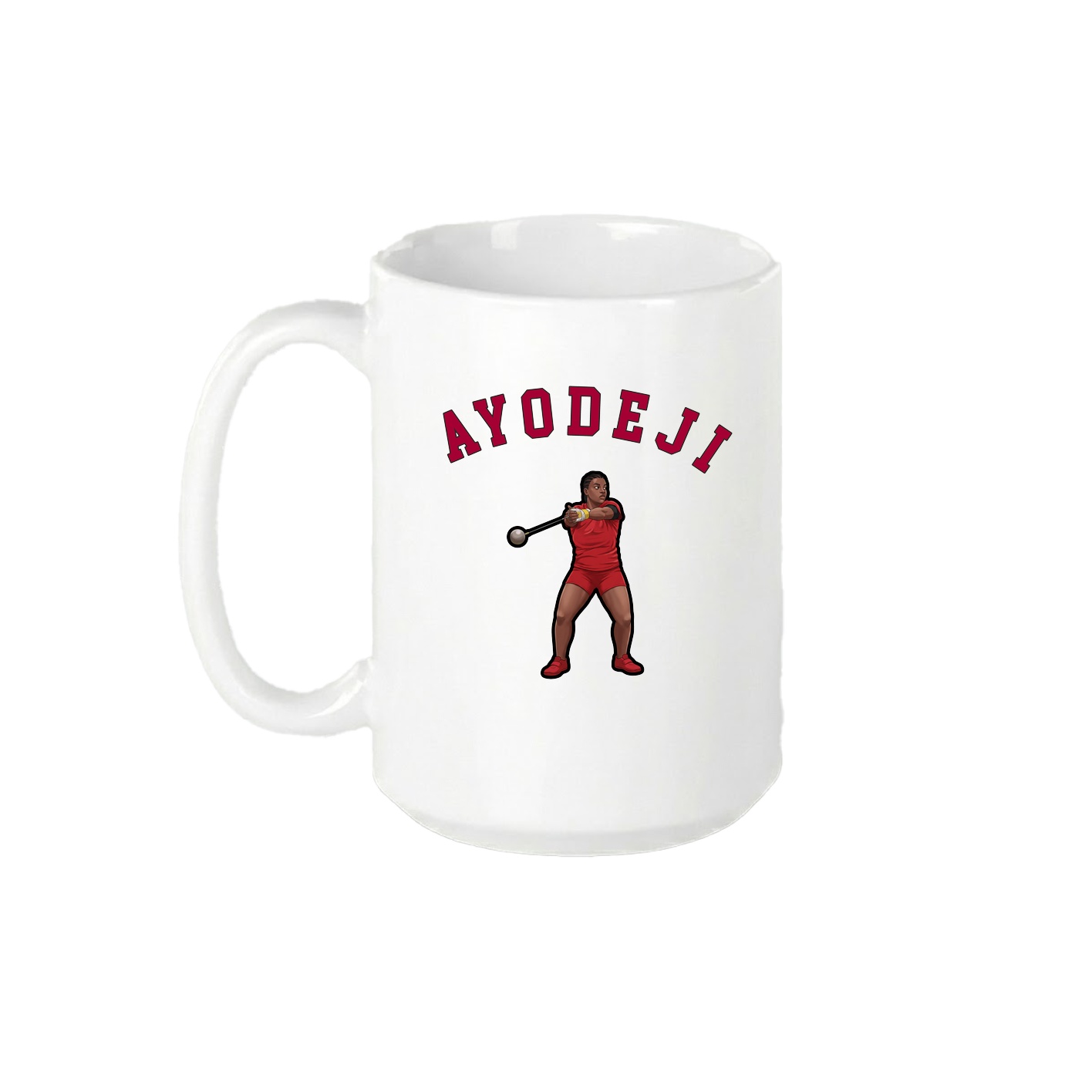 15oz Coffee Mug — Shirsey Arch in White
