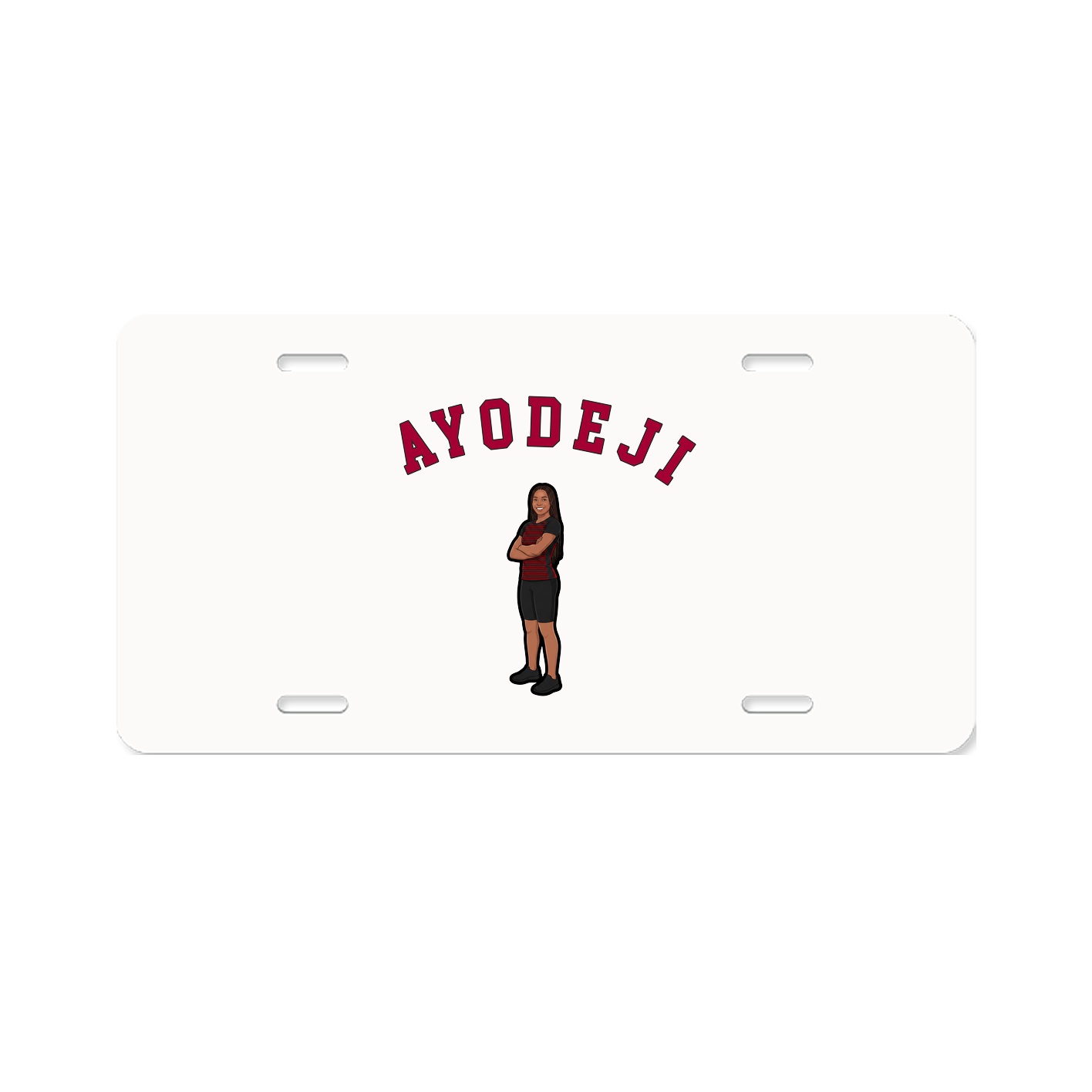 License Plate — Shirsey Arch in Classic