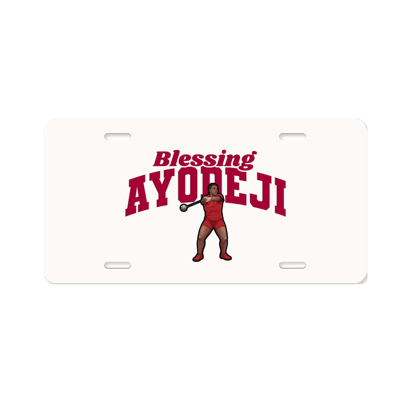 License Plate — Signature Arch in Classic