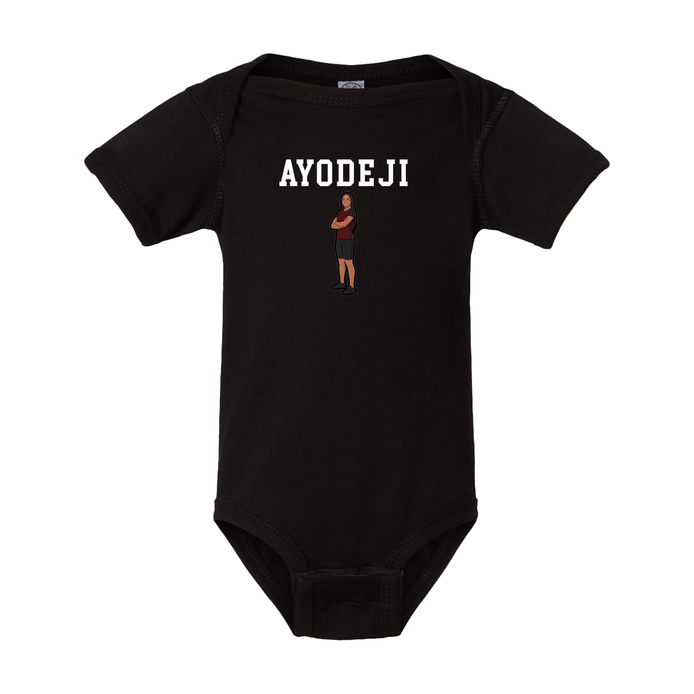 Baby Onesie — Shirsey in Black
