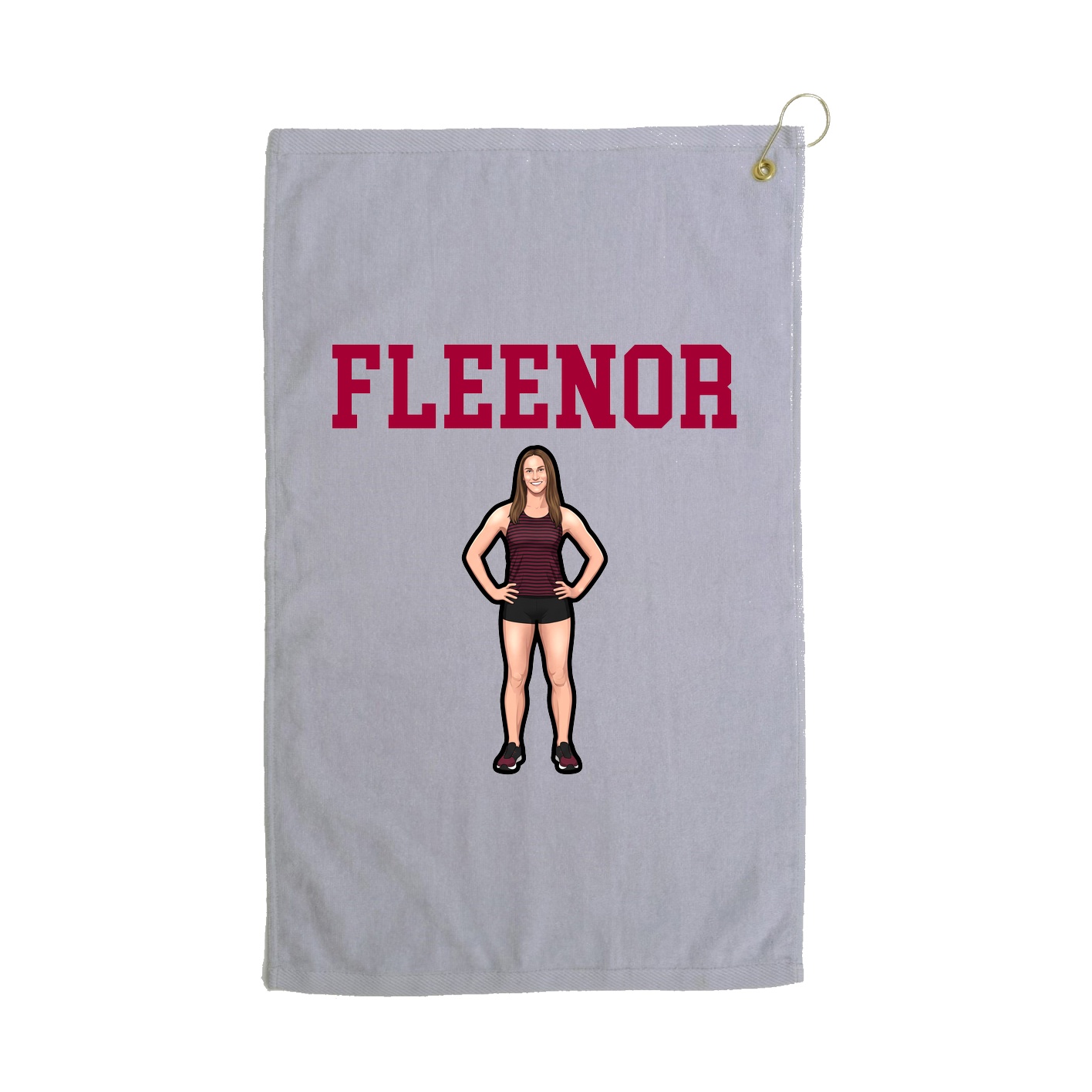 Golf Towel — Shirsey in Grey