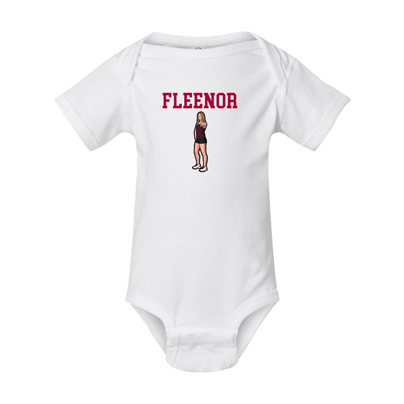 Baby Onesie — Shirsey in White