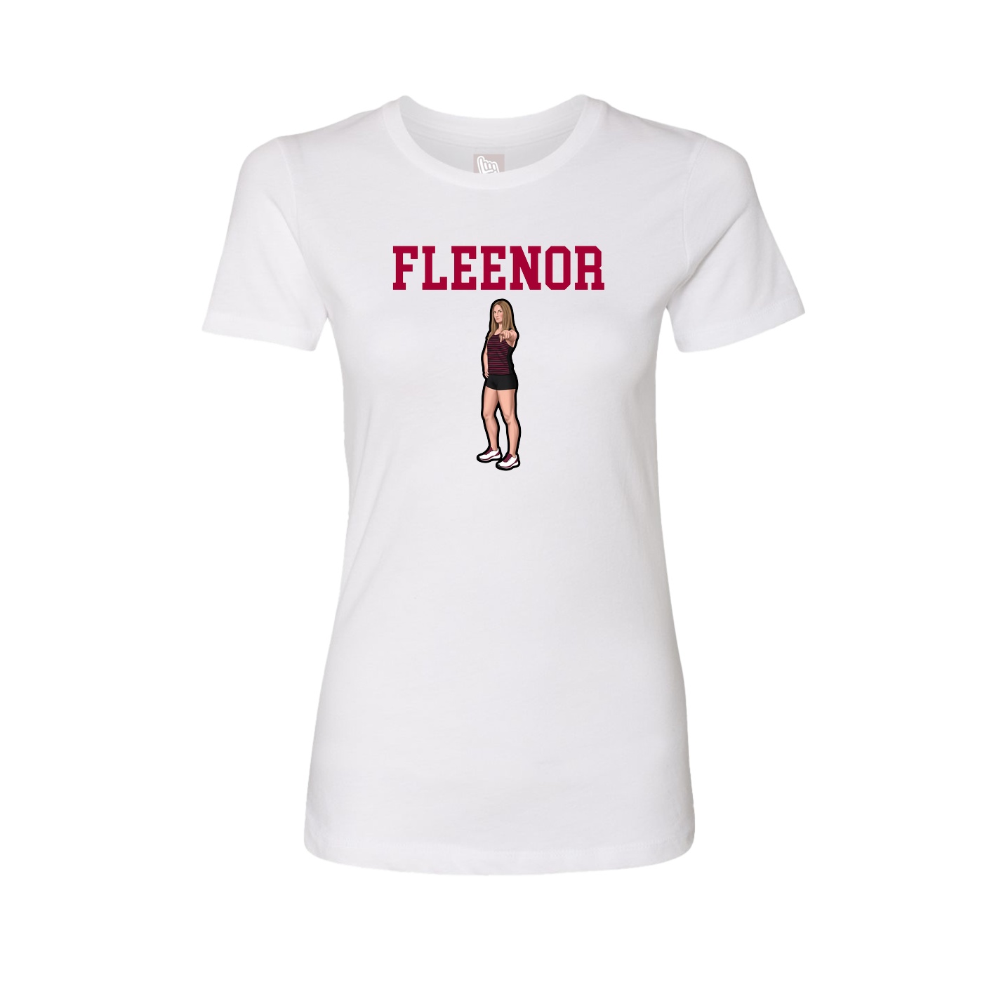Fitted Women's Tee — Shirsey in White