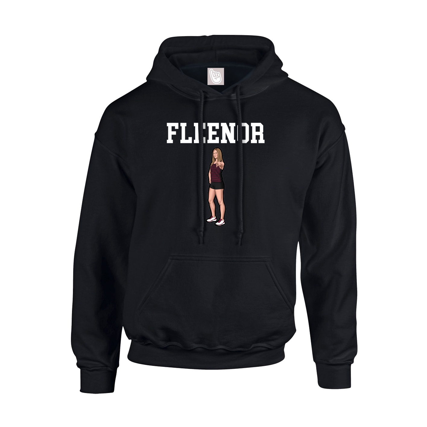 Youth Hoodie — Shirsey in Black