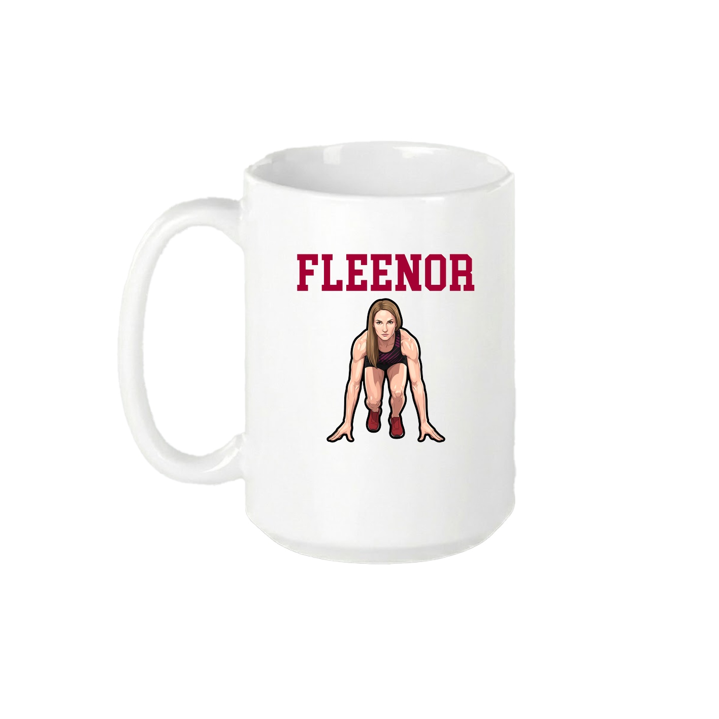 15oz Coffee Mug — Shirsey in White
